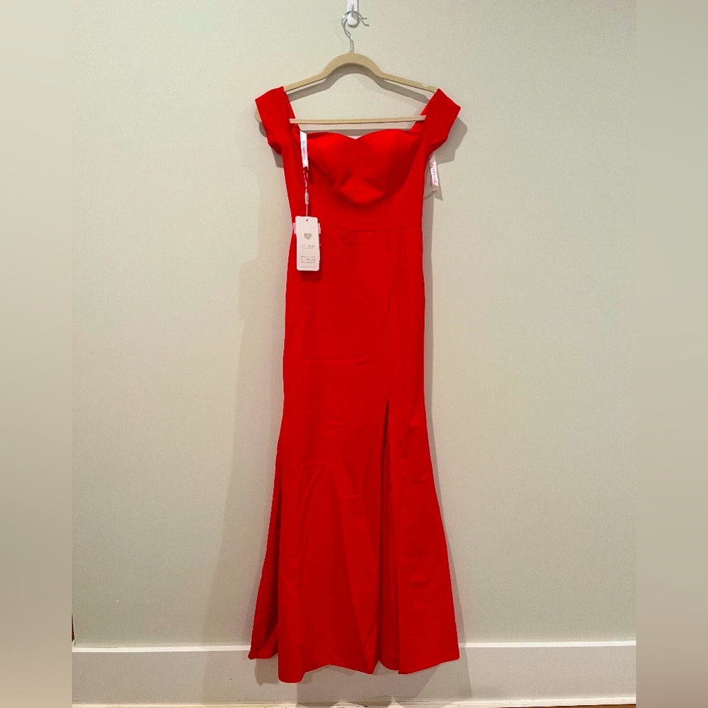 JJ’s House Red Bridal Dress
